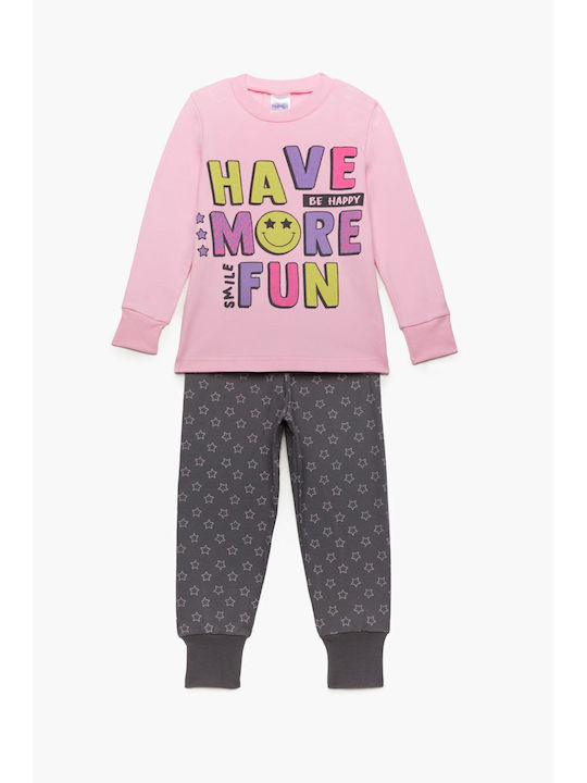 Pretty Baby Kids' Pajamas Winter Cotton Pink