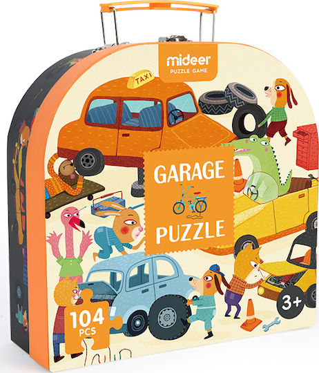 Παιδικό Puzzle Garage για 3+ Ετών 104pcs MiDeer