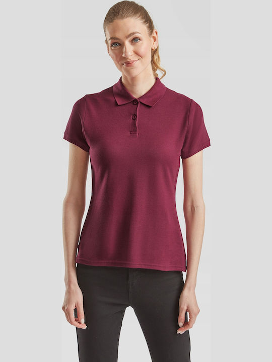 Fruit of the Loom Werbe-T-Shirt Burgundy