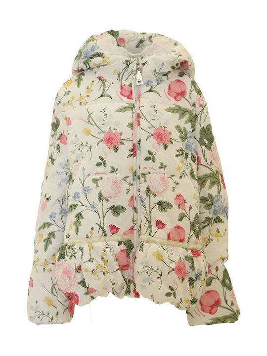 Kids' Casual Jacket with Hood White