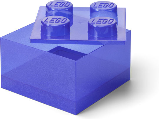 LEGO Children's Storage Box made of Plastic Purple 1pcs