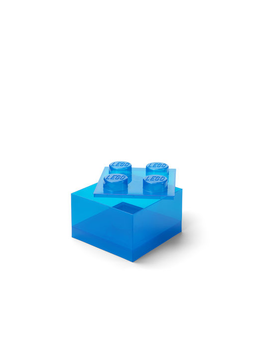 LEGO Children's Plastic Storage Box Blue 25x18x...