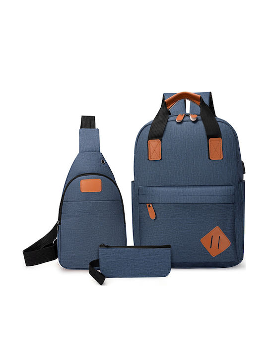 Rucksack Blau