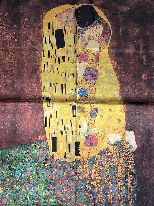 Gift-Me Women's Silk Scarf Yellow