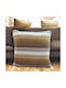 Linea Home Διακοσμητική Μαξιλαροθήκη Grove από Βελούδο Μπεζ 65x65εκ.