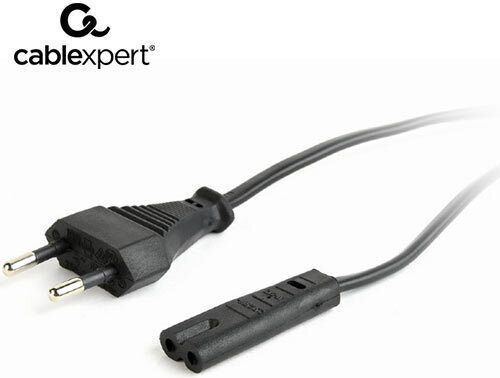 Cablexpert Cord Euro - IEC C7 Cable 1.8m Μαύρο (072-01-001071-1)