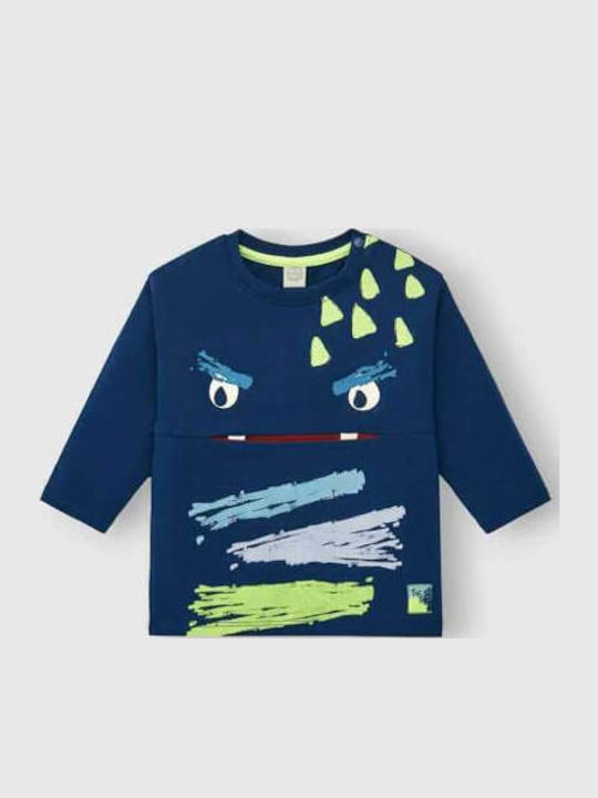 Kids' Shirt Long Sleeve Blue