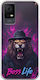 Boss Life Lion Tcl 405 Flexible TPU Transparent Silicone