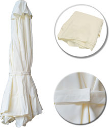 HomeMarkt Replacement Umbrella Fabric Ecru 2x2m