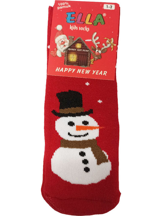 Ella Kids' Socks Red