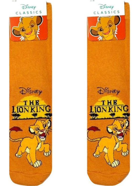 Disney Παιδικές Κάλτσες Lion King Πορτοκαλί