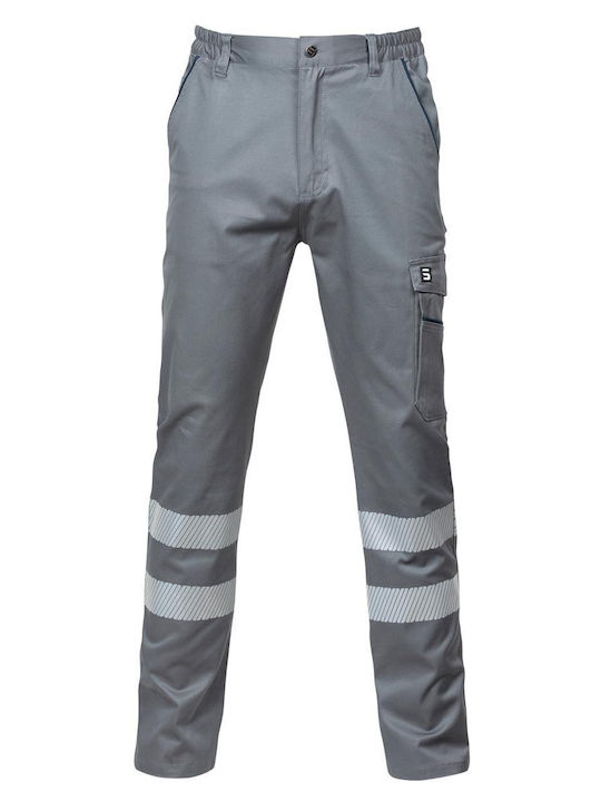 STOP Reflect Slim Stretch Arbeitshosen Grau STOP Reflect Slim Stretch Arbeitshosen Grau