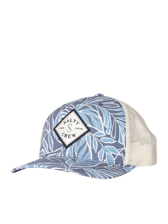 Salty Crew Sealine Retro W Trucker Cap Fin Blue