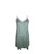 Elite Winter Damen Nachthemd Green