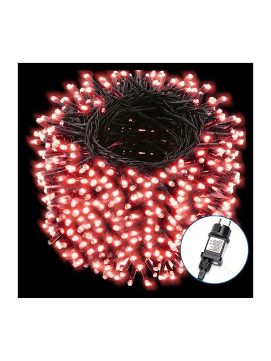 Λαμπάκια LED 50μ. Ροζ σε Σειρά