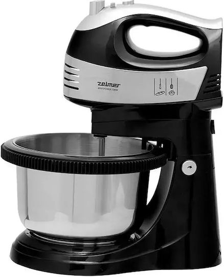 Zelmer Μίξερ με Inox Κάδο 2.5lt Γκρι 700W