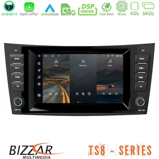 Bizzar Автомобилна Аудио Система (Блутут/USB/WiFi/GPS/Apple-Carplay/Android-Auto) с Тъчскрийн 7"