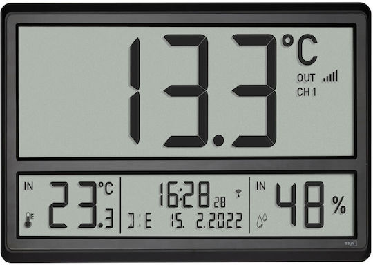TFA 60.4523.01 Drahtlos Wetterstation Digital Tischplatte