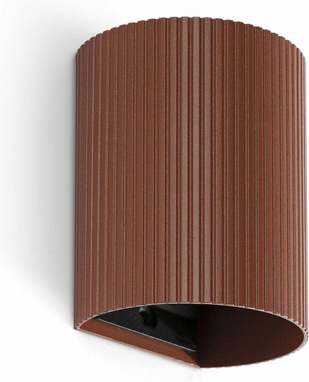 Faro Barcelona Lumină de Perete cu Soclu GU10 Portocaliu 8x10cm