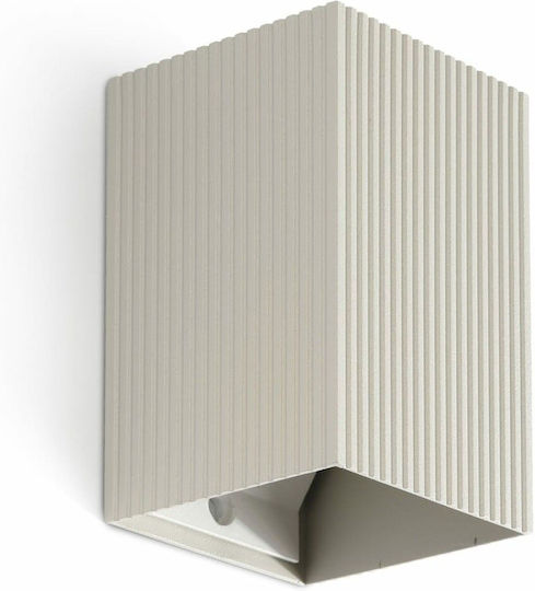 Faro Barcelona Lamp Wall with Socket GU10 Gray 8x10cm