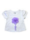 Set pentru copii cu șorturi Vară 2buc Lilac/white
