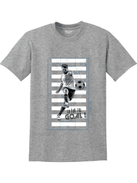 Gildan Παιδικό T-shirt Γκρι