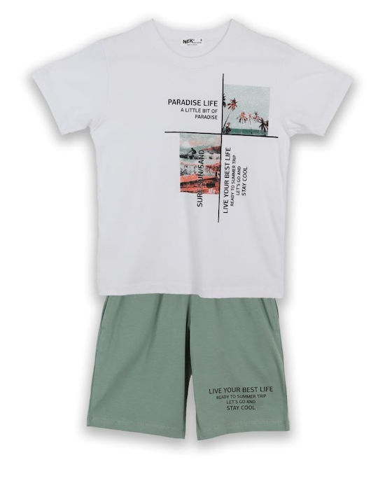 Nek Kids Wear Παιδικό Σετ με Σορτς Καλοκαιρινό ...