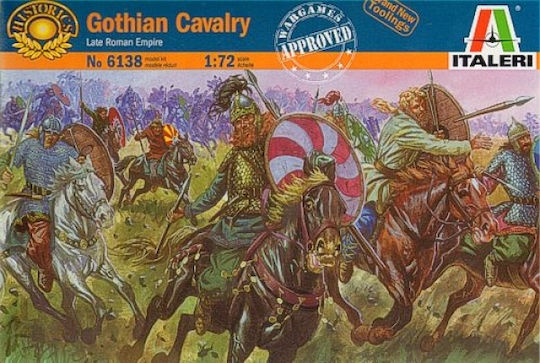 Italeri Φιγούρες Μοντελισμού Gothian Cavalry Late Roman Empire 1:72 No.6138