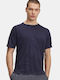 Αθλητικό T-shirt Navy Μπλε
