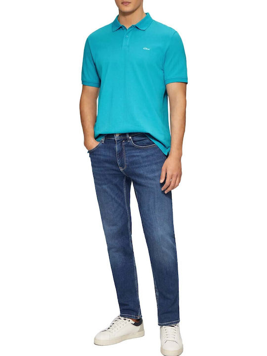 s.Oliver Polo T-shirt Γαλαζιο