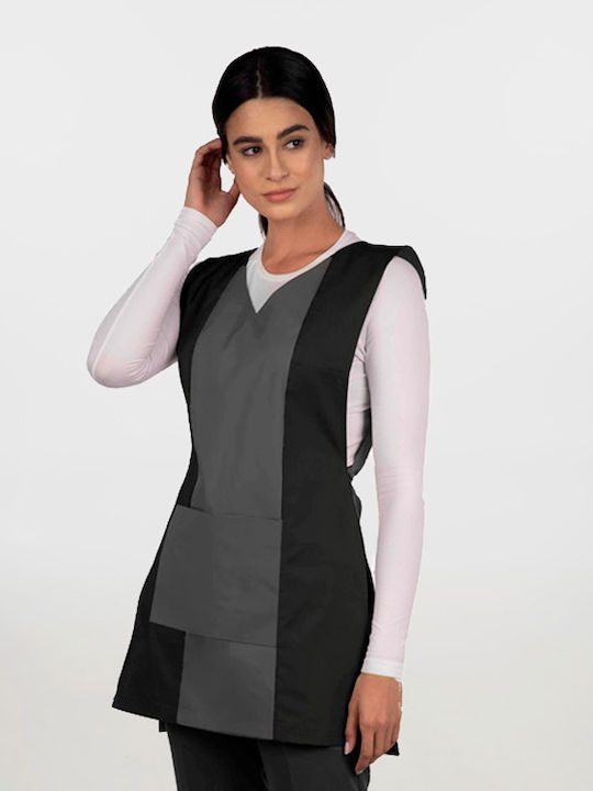 Work Apron with Bib at the Neck Disa-215.2.17 D...