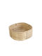 Espiel Bread Box Wooden Beige 20x20x8cm