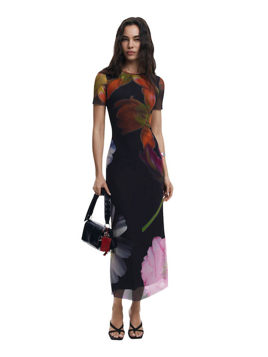 jean dress h&m Desigual Floral Mini Dress (Size M) – Middle Child Vintage Shop main image 1