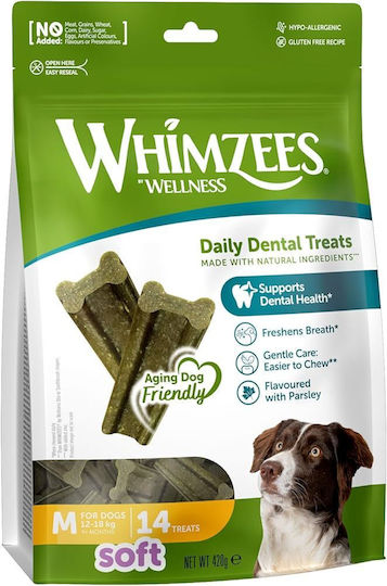 Whimzees Stix Λιχουδιά για Σκύλους κατά της Πέτρας & Πλάκας 30.2gr 14τμχ