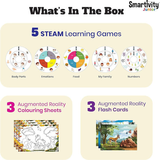 Smartivity STEM Εκπαιδευτικό Παιχνίδι Γνώσεων από Ξύλο για 2-5 Ετών