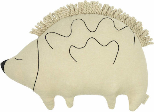L1n0 Hedgehog Pillow Green Tea
