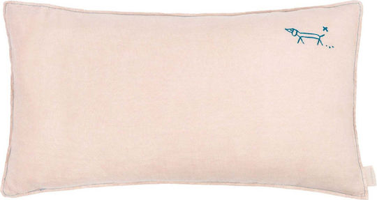 L1n0 Μαξιλάρι Ορθογώνιο Mauve Pink 50x30