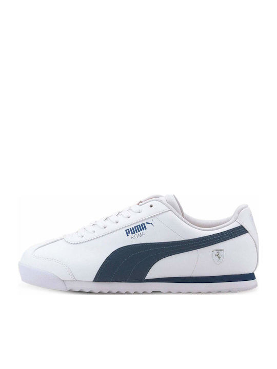Puma Ferrari Style Roma Sneakers Λευκά 306575-02