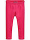 Kinderleggings Lang Fuchsie