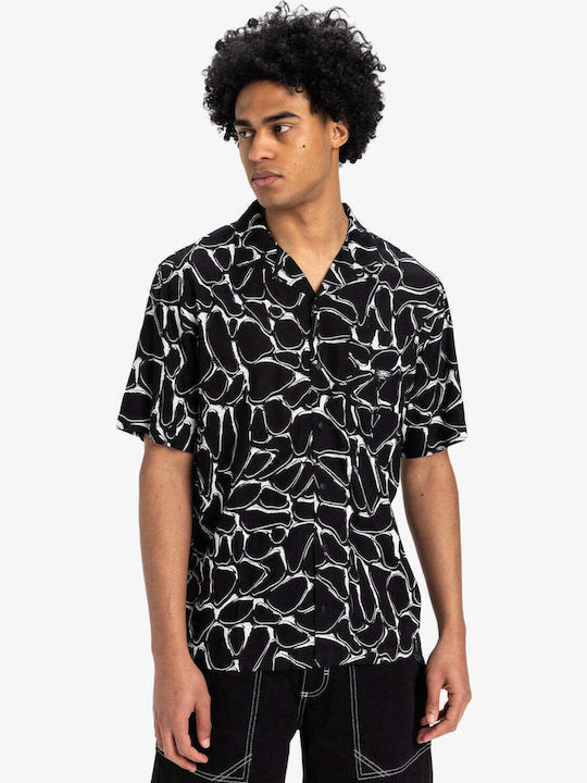 Mercury Chrome Short-sleeved Shirt Black