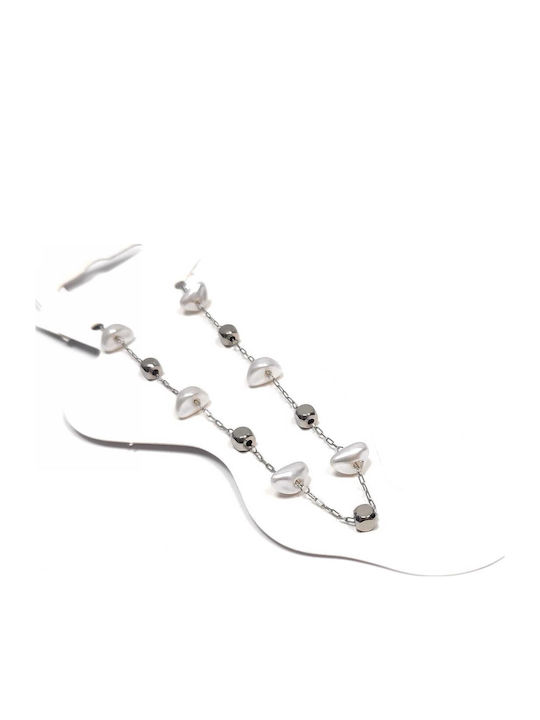 Isay Collection Stainless Steel Foot Chain