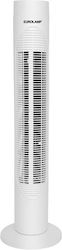 Eurolamp Ανεμιστηρας Πυργος Λευκος Ψηφιακος 50w 83cm Κοντρολ 300-24552