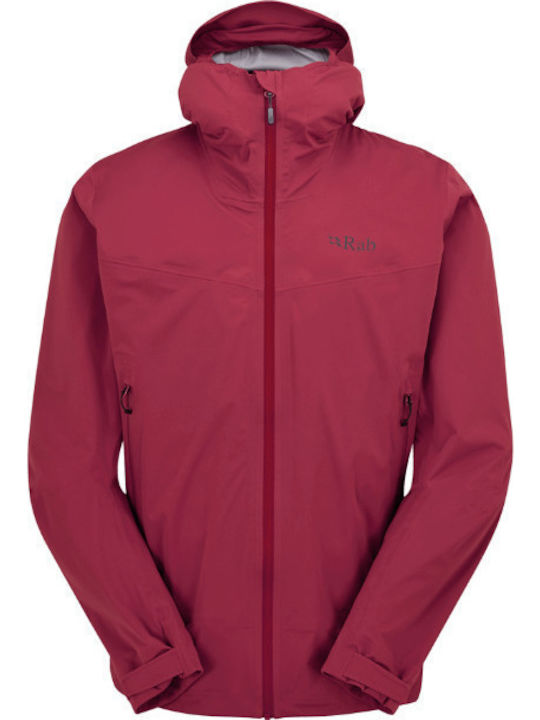 Geacă Softshell De Iarnă Waterproof și Cu Protecție Împotriva Vântului Oxblood Roșu