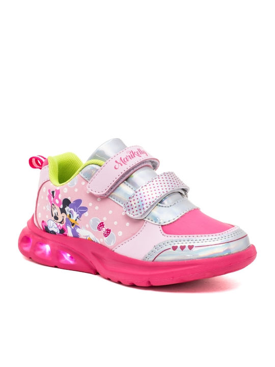 Παιδικά Sneakers με Σκρατς Ροζ