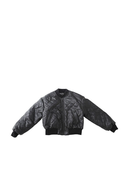 Παιδικό Bomber Μαύρο