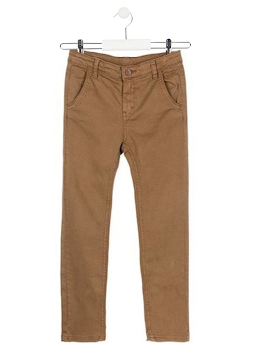 Kids Trousers Beige 623-9662AA-Beige