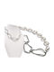 Isay Collection Halskette Halsband aus Stahl mit Perlen