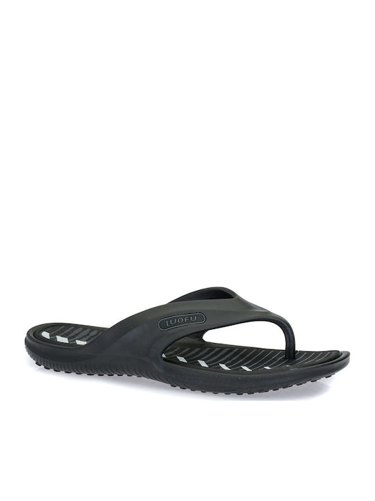 Parex Ανδρικά Flip Flops Μαύρα
