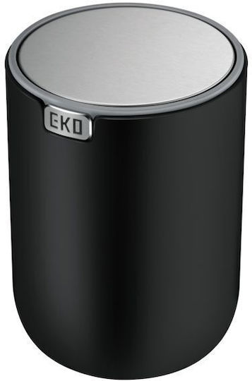 Eko Fandy Kunststoff Badezimmer Mülleimer 1.5Es Schwarz
