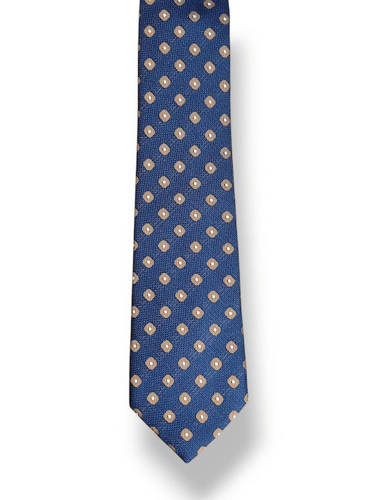 Venturi Men's Tie Printed in Blue Color